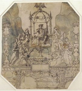 543px-Apollo_and_the_Muses_on_Parnassus,_by_Hans_Holbein_the_Younger