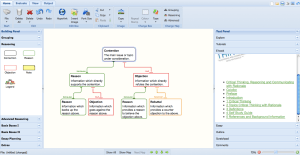 A screen shot of Rationale Online